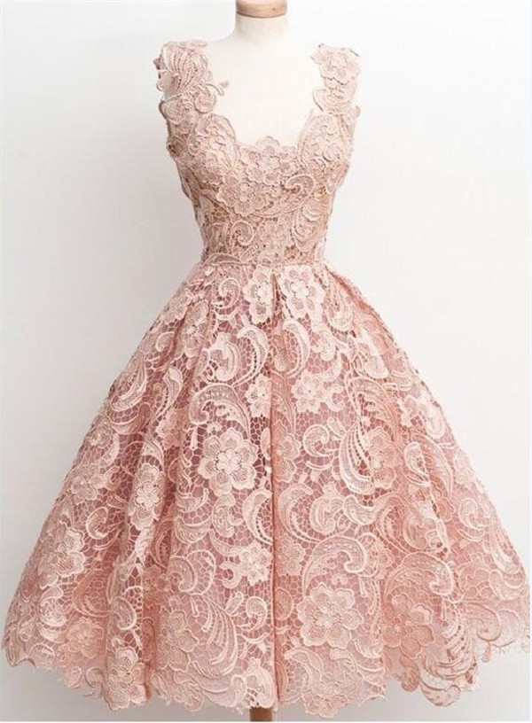 peach ball gown