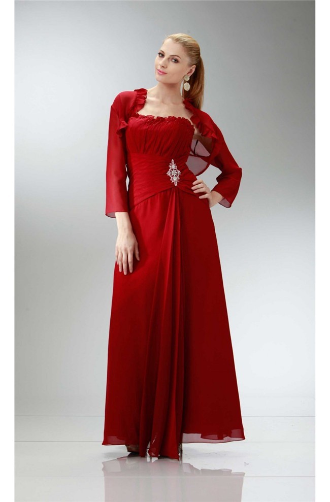 Red Bolero Dress