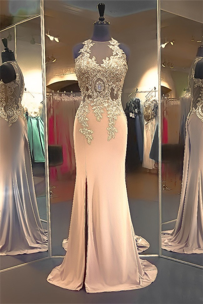 long lace evening gowns