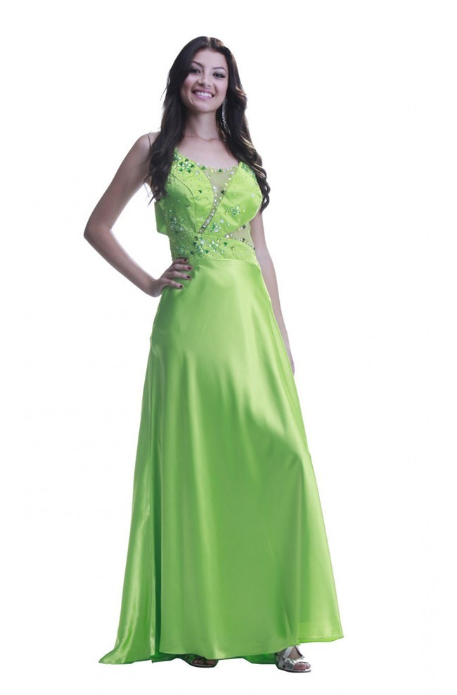Bright Green Prom Dresses
