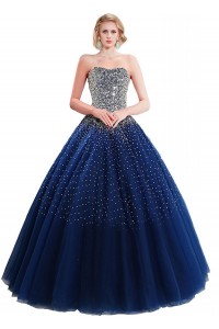 Dark Blue Sparkly Dress