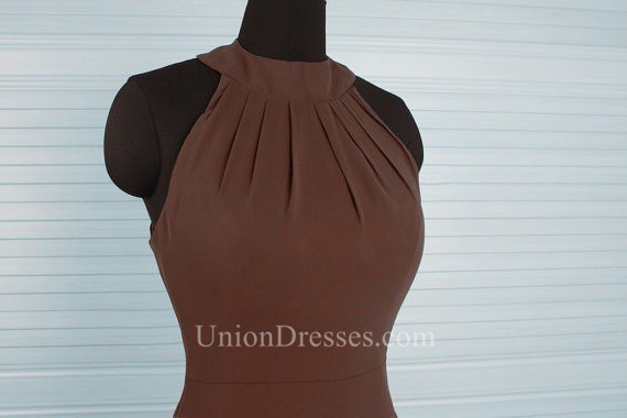Short Chocolate Dress