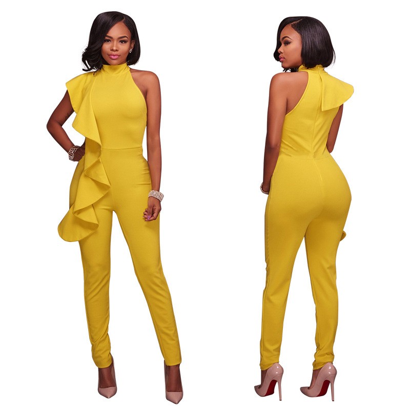 asymmetrical jumpsuit