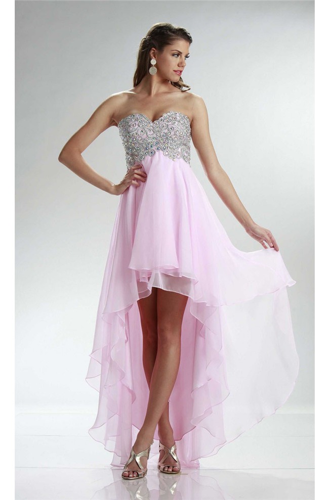 pink high low