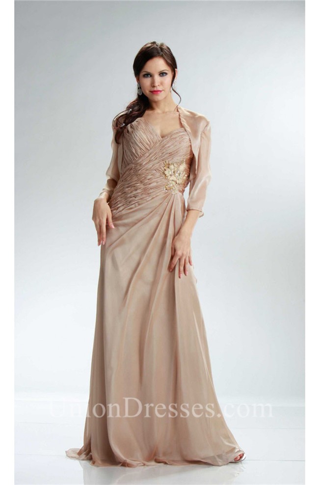 champagne evening jacket