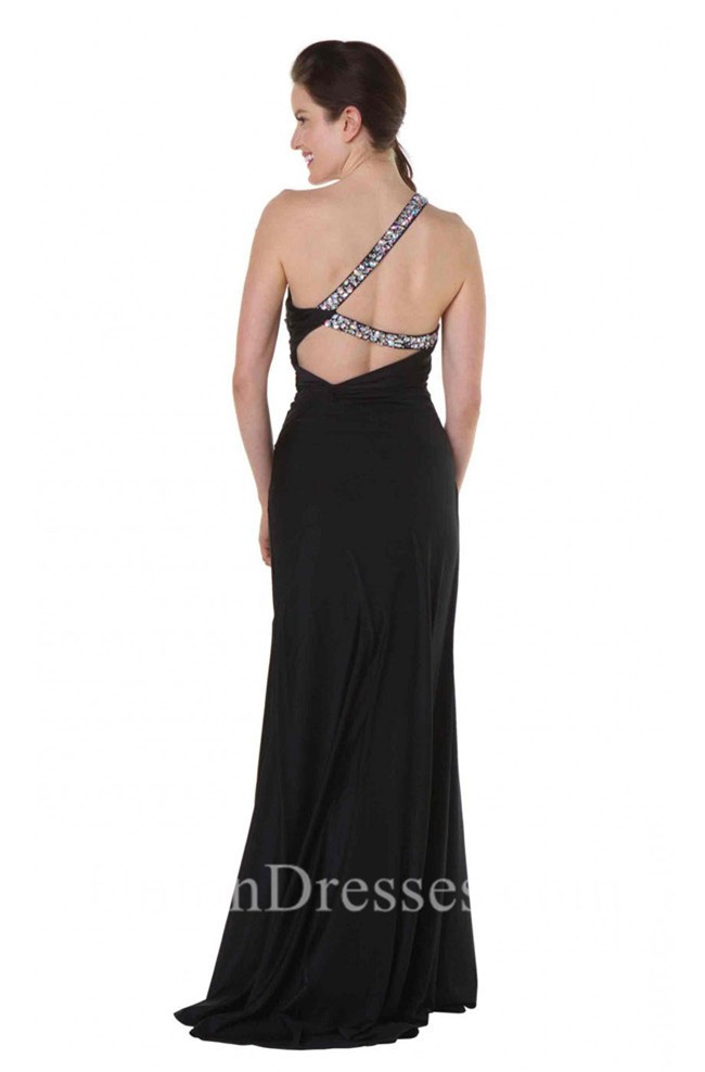 long black jersey robe