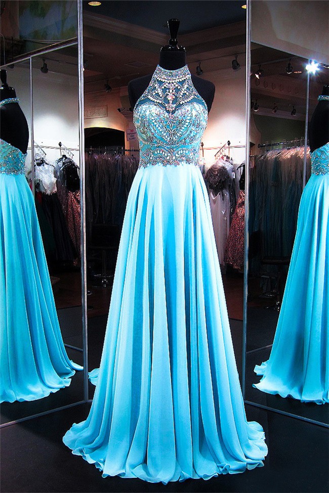 aqua formal gowns