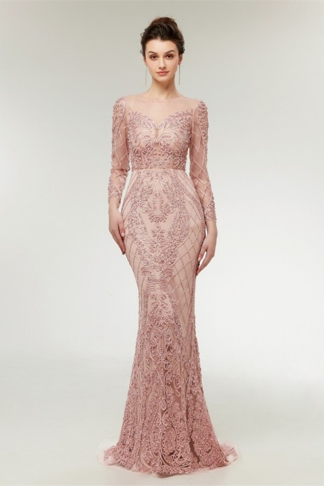 fancy maxi dresses with sleeves