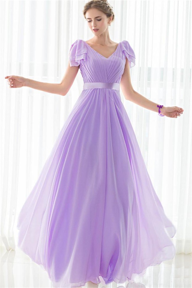 lilac dress bridesmaid