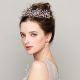 Stunning Pearl Crystal Star Prom Homecoming Tiara Crown With Earrings