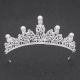 Royal Crystal Pearl Wedding Bridal Tiara Crown
