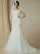 Beautiful Mermaid Sweetheart Corset Beaded Lace Tulle Wedding Bridal Dress 