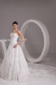 Princess Ball Gown Strapless Corset Beaded Embroidery Wedding Dress Bridal Gown