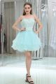 Ball Gown Sweetheart Aqua Tulle Lace Cocktail Prom Dress