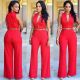 Elegant Sleeveless Wide Legged Rompers Womens Jumpsuit With Belt