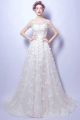 Fairy Princess A Line Tulle Petal Wedding Dress With Short Sleeves
