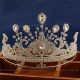 Gorgeous Gold Rhinestone Wedding Bridal Tiara Crown
