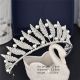 Gorgeous Rhinestone Pearl Wedding Bridal Tiara Crown Headpieces