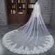 Royal One Tier Tulle Lace Edge Wedding Bridal Cathedral Veil