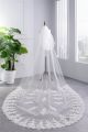 Royal Two tier Tulle Lace Wedding Bridal Cathedral Veil