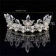 Stunning Pearl Crystal Wedding Bridal Tiara Crown