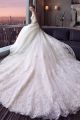 Gorgeous Ball Gown Sweetheart Corset Crystal Beaded Lace Tulle Wedding Dress