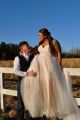 Plus Size A Line Sweetheart White And Champagne Tulle Lace Beaded Wedding Dress Bridal Gown