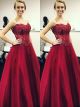 Sparkly Beaded Red Ball Gown Prom Quinceanera Dress Sweetheart Corset